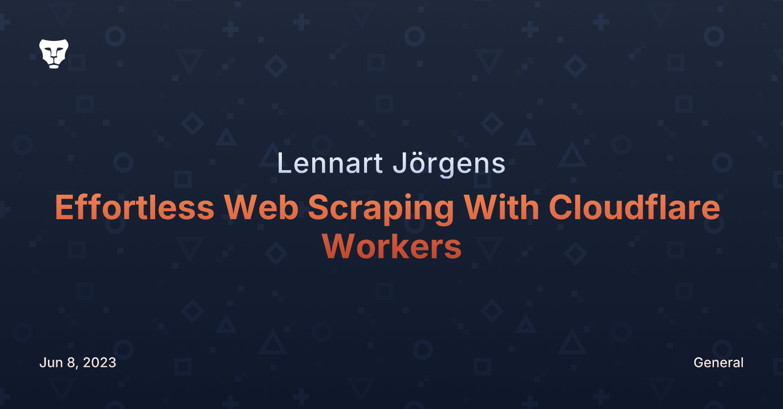 Effortless Web Scraping With Cloudflare Workers